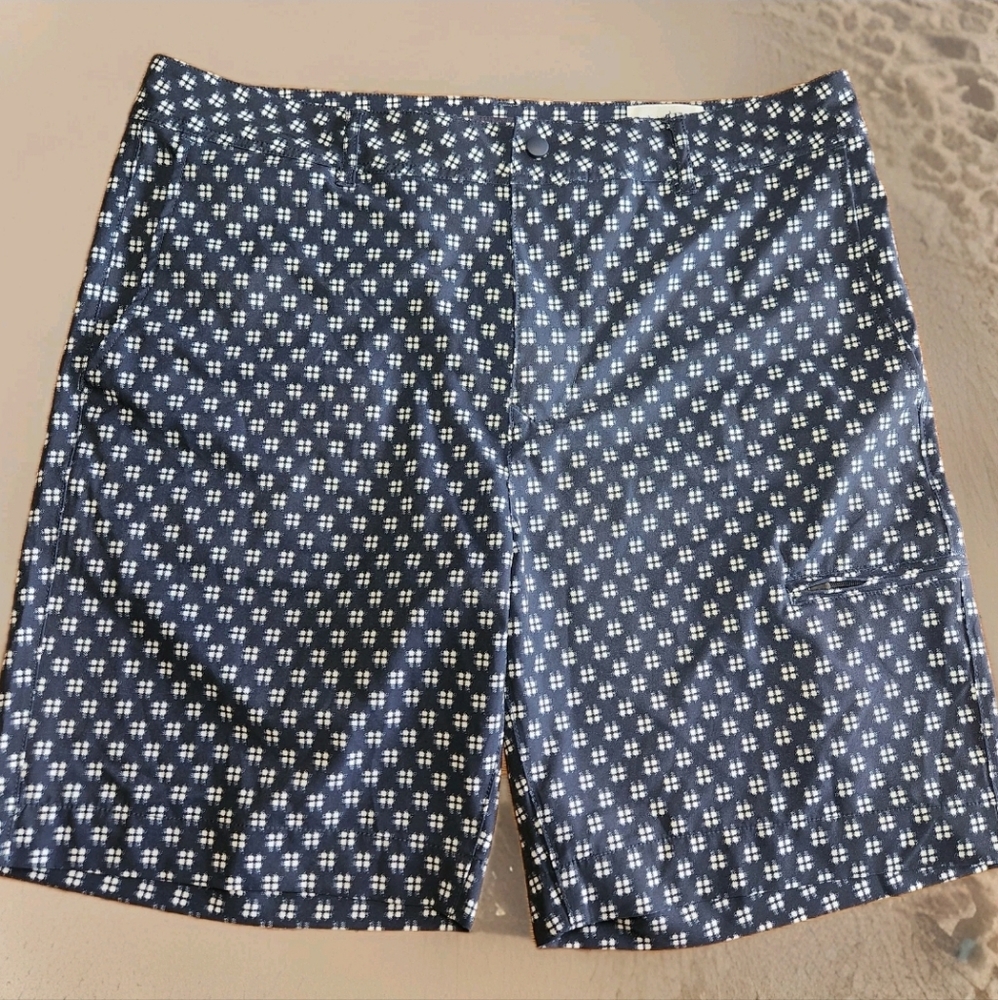 Surfside Supply Vinnie Performace Shorts Size 36 Color Navy White